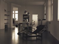 Mehr als ein Wartezimmer  Pentax 645N, 2.8/75; Gelbfilter, Bergger Pancro 400
