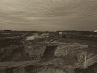 Verwüstung der Landschaft  Pentax K-1, SMC Pentax FA 1.9/43 Limited  - 17.12.2019 - : Landschaft, Lippe, Fluss, Straßenarbeit, Baustelle, Straße