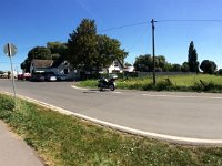 Zur Bislicher Insel 30.August 2016 : Auto, Landschaft, Motorrad, Panorama, Straße