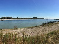 Zur Rheinfähre 30.August 2016 : Anleger, Fluss, Landschaft, Panorama, Rhein, Schiff