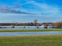 Rheinwiesen im Hochwasser  iPhone 13 Pro Max  - 27.12.2022 -