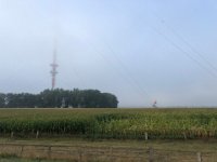 Sendemast im Nebel  iPhone 8 Plus  -  30.08.2020 -