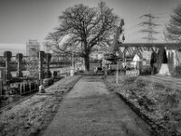 Eisenbahnbrückenbaustelle  PENTAX K-3 Mark III Monochrome, HD PENTAX - D FA 2.8/24-70 ED SDM WR  -02.02.3036 -