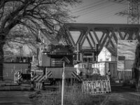 Brücke über Wesel-Datteln-Kanal  PENTAX K-3 Mark III Monochrome, HD PENTAX - D FA 2.8/24-70 ED SDM WR  -02.02.3036 -