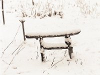 Kleines Torii im Schnee  Pentax 6x7, SMC 4.0/200, Ilford HP5plus@400