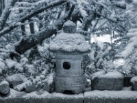 Buddha verschwindet im Schnee  PENTAX K-3 Mark III Monochrome, SMC PENTAX-FA 1.8/77 Limited  - 07.01.2025 -