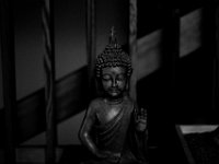 Buddhafigur  Pentax K-1, smc PENTAX-FA 77mm F1.8 Limited, grafische Bearbeitung Darkness    -10.Januar 2018 - : Buddha, Figur, Stillleben